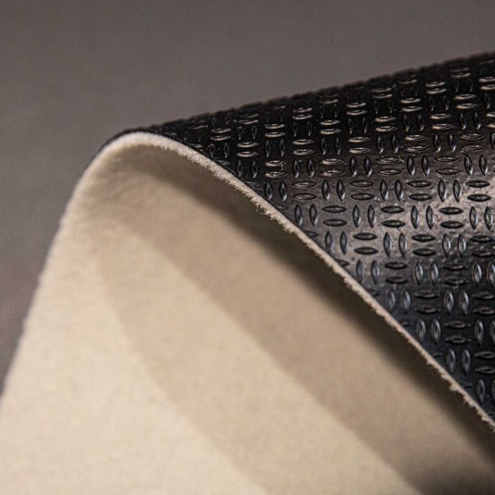 Onderkant schoonloopmat met anti-slip backing